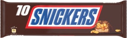 SNICKERS barre chocolat, caramel et cacahuètes - Multipack 10x50g image